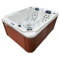 Small Acrylic Outdoor Spa Hot Tub with LED