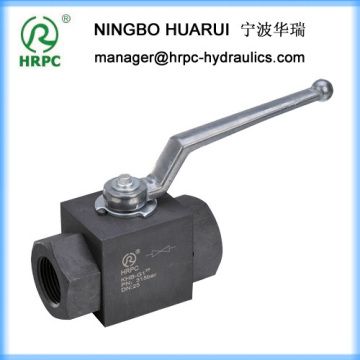 Khb(khm) Two Way Full Port Hydraulics Ball Valve 