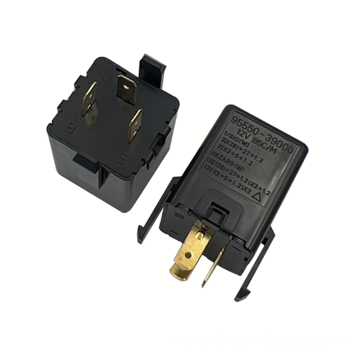 High Quality 95550-39000 Auto Relay for Hyundai Models (Accent, Elantra, Tiburon, Sonata) - 12V Flasher Relay 3 Pin Hazard Light