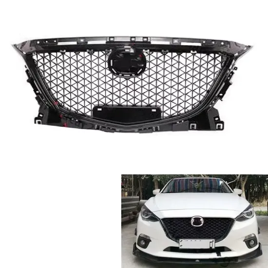 Factory Price Black Radiator Grille for Mazda 3 Axela 2014-2016 LA131506W