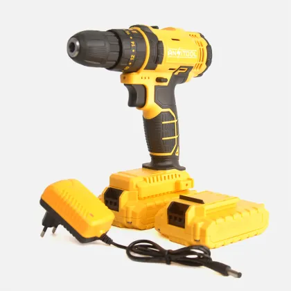 Wholesale Customized Professional 12V Li-ion Portable Cordless Impact Drill Dual Action Power Tools With Two Batteries