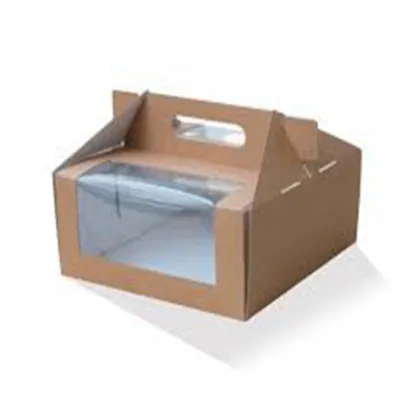 Brown Kraft Cake Boxes Take-Away Cake Box