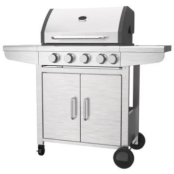Four Stainless Steel Burner BBQ Grill