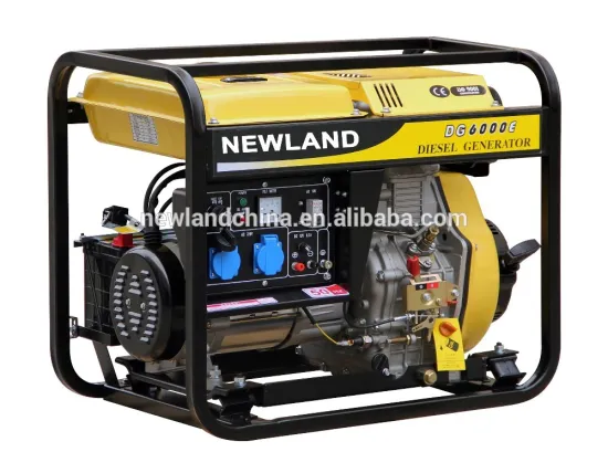 open type 2-6KW electric single phase diesel generator
