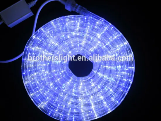 china wholesale Outdoor rainbow rope light for home decoration