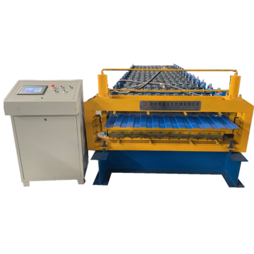 Roof Use Double Deck Trapezoidal Roll Forming Machine