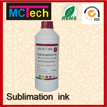 Professional Sublimation ink,Disperse ink for Ricoh digital textile printing