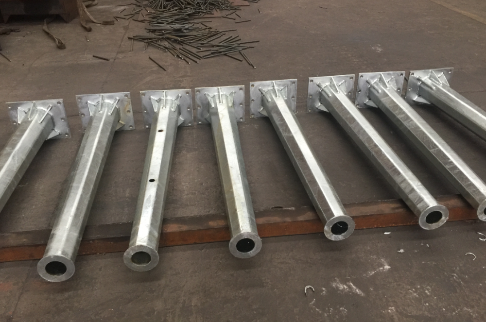 L Type CCTV Steel Mast