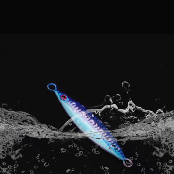 Japan Metal Jig Lures for Sea Fishing - 20g to 200g Luminous Slow Jigging Bait for Saltwater