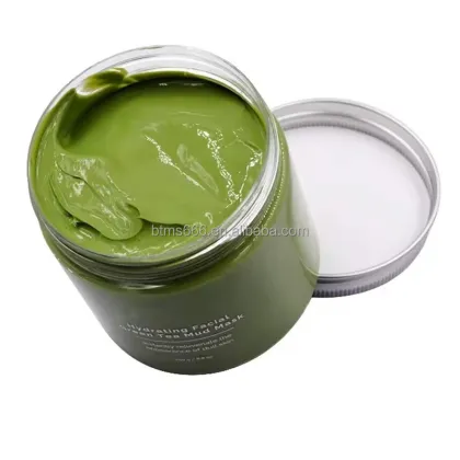 Private Label Green Tea Matcha Facial Mud Mask