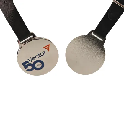 Metal Hard Enamel ID Tag for Golf Bags