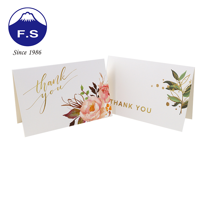Design Printing Thank You Card Custom With Box Design Printing Thank You Card Custom With Box