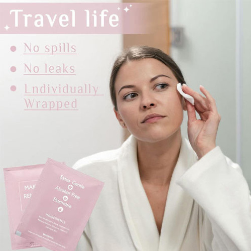 Toallitas desmaquillantes personalizadas de una sola pieza