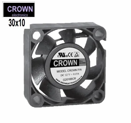 CROWN 12v 3010 Axial Flow DC Fan