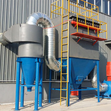 Industrial bag filter dust removal for chemical plant