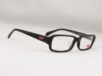 Levis Black Acetate Eyeglass Frames For Women / Men Ls96030 54mm Lens