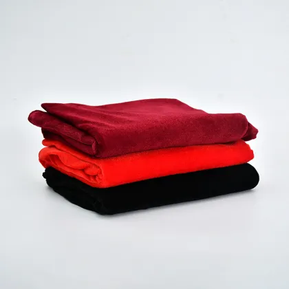 Burgundy Velvet Fabric for Event Decoration