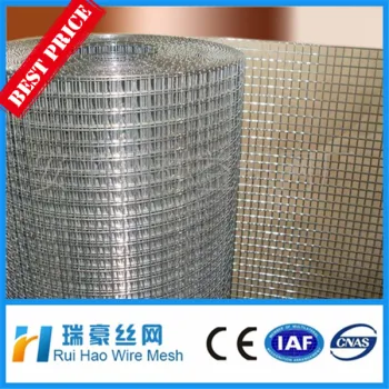 1/2'' Galvanized welded wire mesh