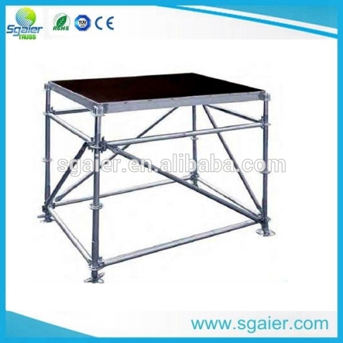 aluminum stage platform , scaffolding iron stage , steel layer stage , stage for event