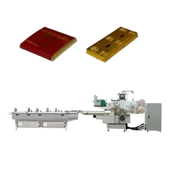 Full Automatic End Fold Chocolate Wrapping Machine Available for Sale
