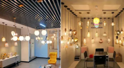 Iron Lighting Pendant Kitchen Hanging Lamp Chandelier