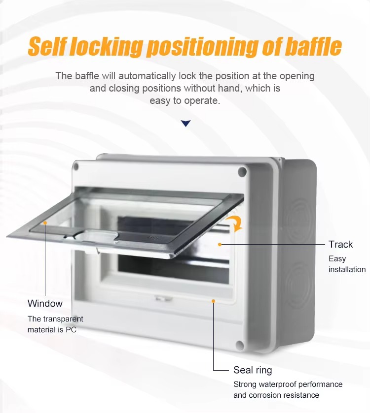 Abs Plastic Power Distribution Outbox Box5