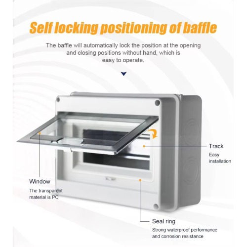 Waterproof Abs Plastic Power Distribution Outbox Box