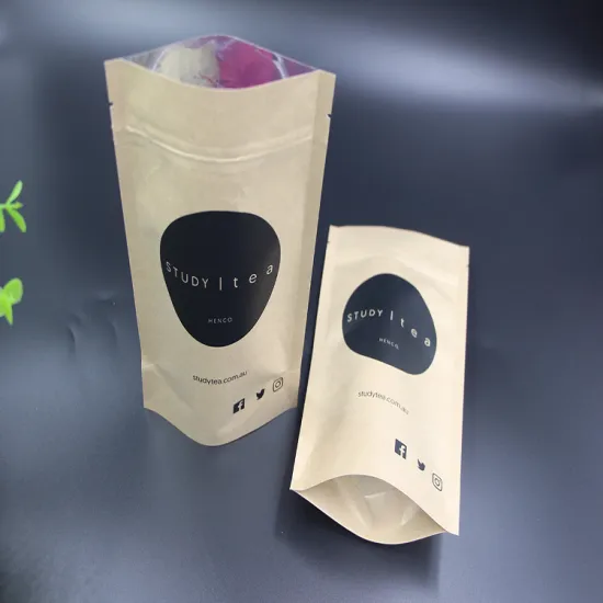 Wholesale Custom Printed Kraft Paper Packaging Empty Tea Bags For Sale