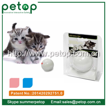 electronic sisal cat toy ball/pink & blue sisial led cat ball toys