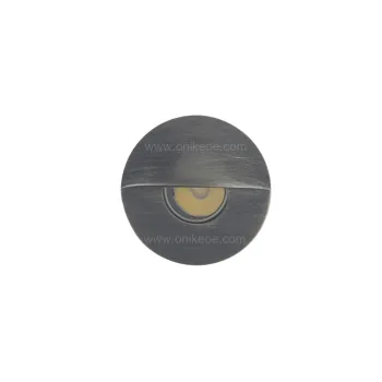 1W 12V 24V Stainless Steel Brass IP67 IK10 Mini Eyelid Exterior Recessed Multi Use Light