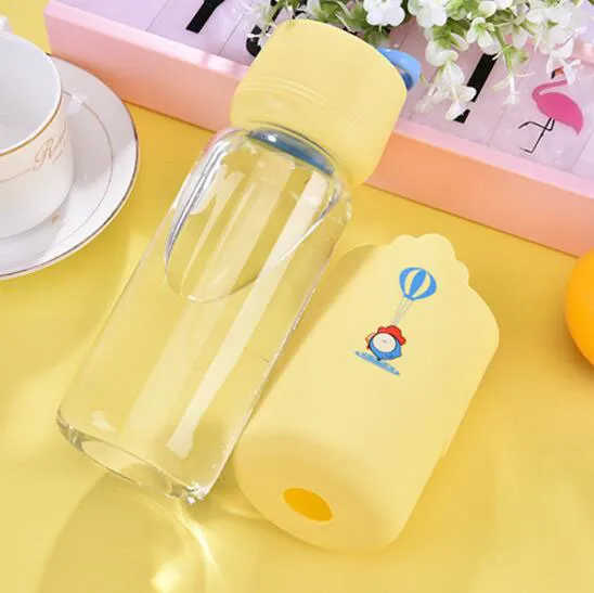 Portable double water bottle