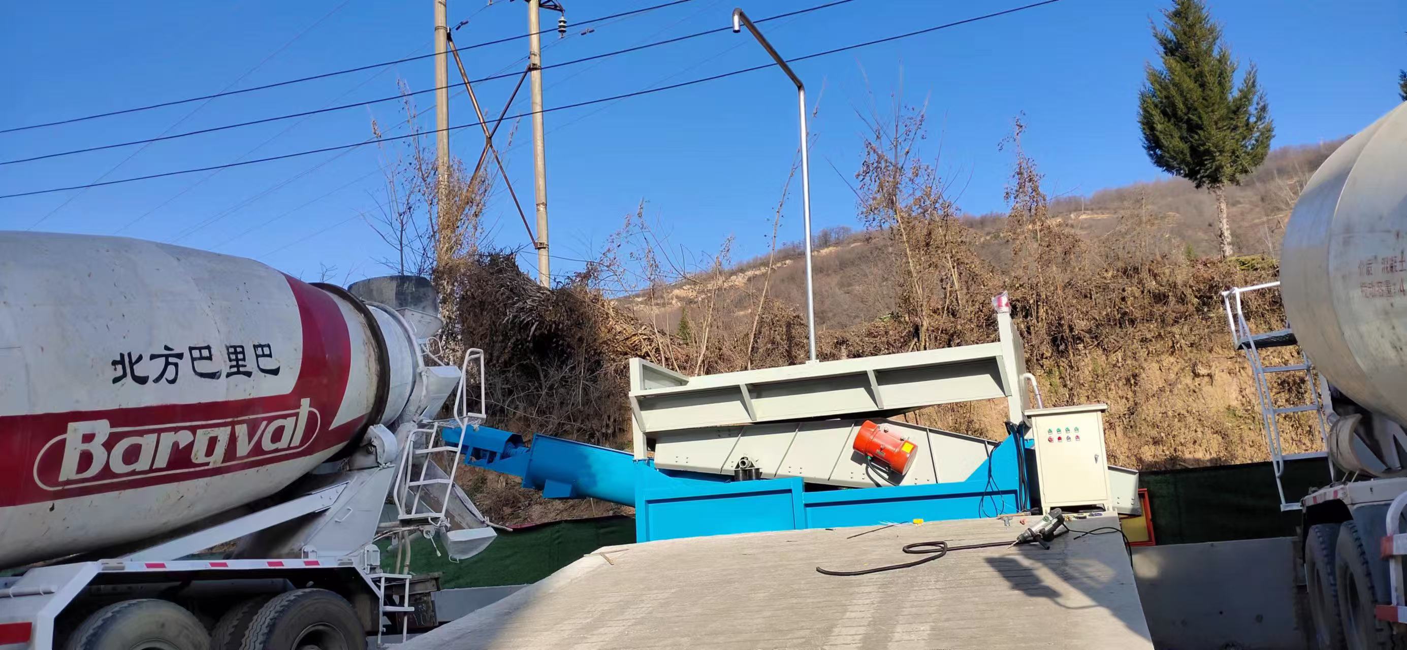 মিক্সিং প্ল্যান্টের জন্য বিশেষ বালি এবং নুড়ি বিভাজক