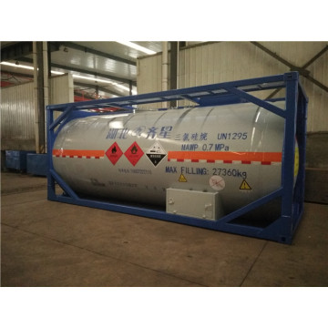 20ft 24000 lít thùng chứa xe tăng Trichlorosilane