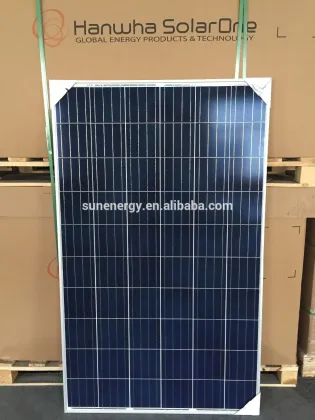 Hanwha 265W solar panel sunpower energy made in China