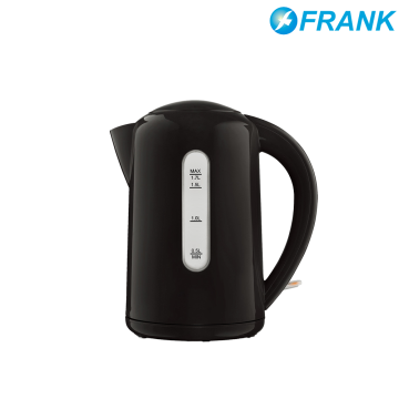 Plastic Electric Kettle with Vertical Strip Design