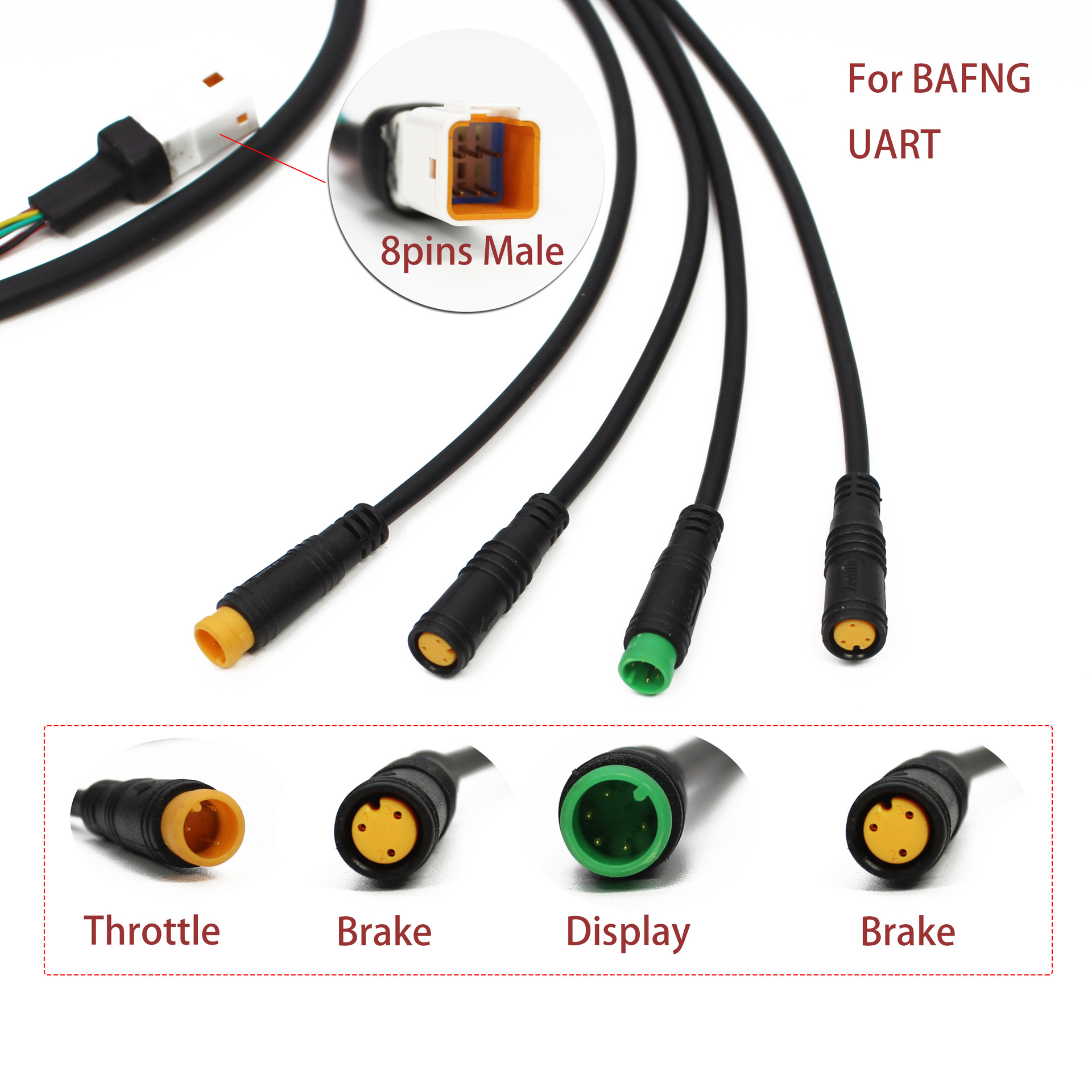 Elektrikli bisiklet su geçirmez kablo Electric bicycle waterproof cable