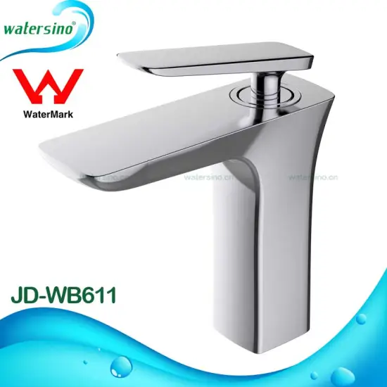 JD-WB611 Watermark single hole chrome brass basin mixer tap
