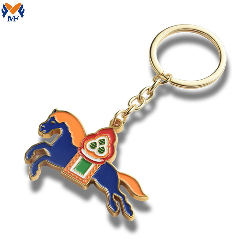 Holidays Gift Metal Custom Enamel Anime Keychain