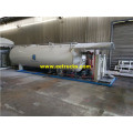 32cbm 12ton LPG غاز اسطوانة ملء النباتات