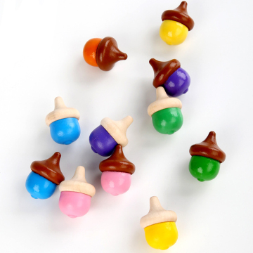 Custom Logo Shape Spinning Top: Beech Wooden Toys for Kids