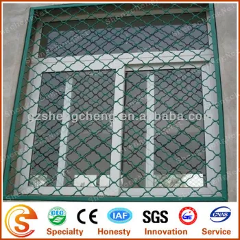 specialized production aluminum mesh /beautiful grid mesh for window, gardens, residential for protection