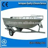 Best price best quality weld fishing aluminum boat manufacture for entertainment