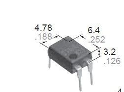 Aqy210hla  Gu (general use) type 1-channel (form a) current limit function 4-pin type Panasonic Low Signal Relays Dip