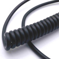 Индивидуальный пружинный кабель с заглушкой M12