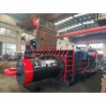Enfardadeira metálica hidráulica compacta com compressão poderosa