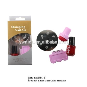 NM-27 Wholesale Price DIY Printing Nail Art Color Stamper Kit Printer Machine