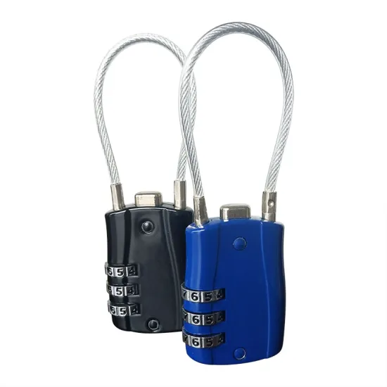 Wholesale 3 Digit Digital Cable Combination Password Padlock