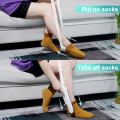 Flexible Sock Aid for Seniors Post-Surgery Green