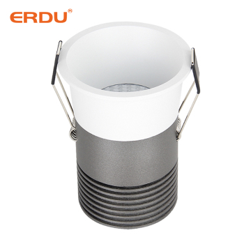 Nordic Retro Tuya Smart Zigbee Dimmable Black LED Spotlights