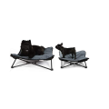 Dogs Cat Bed with Folding Metal Frame